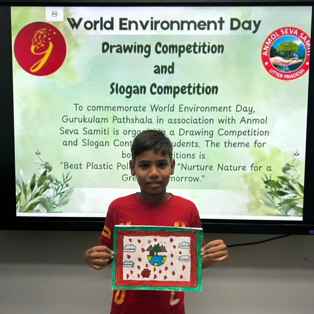 Breaking: Painting and slogan competition organized for environmental protection by Charitable Dedication Trust and Gurukulam School. Best Updates